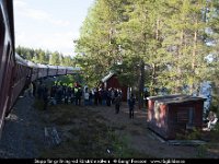 D21 0353  Stopp för grillning vid Rörströmsälven : 2016 Inlandsbanan IB16