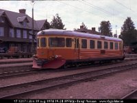 04357  Y7 1217 i Jörn 19 aug 1978 : Bildbeställning, Jörn, Platser, Sv motorvagnar, Sv tjänstevagnar, SvK 11  Jörn--Arvidsjaur, Svenska järnvägslinjer, Svenska tåg, Sverige, Webbalbum