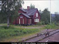 35479  Avaviken : 1991 Inlandsbaneresan med SMoK, Resor, SvK 14 Gällivare--Storuman, Svenska järnvägslinjer