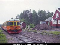 35499  Gullön : 1991 Inlandsbaneresan med SMoK, Resor, SvK 14 Gällivare--Storuman, Svenska järnvägslinjer