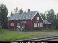 35554  Lomselenäs : 1991 Inlandsbaneresan med SMoK, Resor, SvK 14 Gällivare--Storuman, Svenska järnvägslinjer
