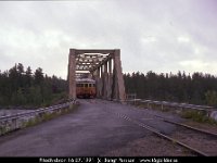 35445  Piteälvsbron : 1991 Inlandsbaneresan med SMoK, Resor, SvK 14 Gällivare--Storuman, Svenska järnvägslinjer