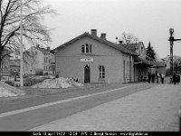 sv0896-05  Laxå 10 april 1979 : SvK 124 Stockholm--Göteborg, Svenska järnvägslinjer