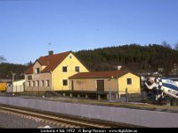 38896  Lindome 4 feb 1992 : SvK 126 Göteborg--Malmö, Svenska järnvägslinjer