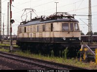 16025  118 013 i Plattling 3 aug 1983 : Plattling, Tyska järnvägar, Tyska lok