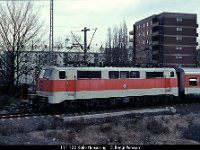E071-11  111 122 Köln-Hansaring : Köln, Platser, Tyska järnvägar, Tyska lok, Tyskland