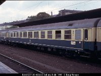 27370  Bctmh257 50-40533 i Koblenz 1 okt 1989 : Koblenz, Platser, Tyska järnvägar, Tyska personvagnar, Tyskland