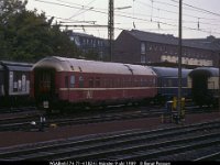 27868  WLABmh174 71-41824 i Münster 9 okt 1989 : Tyska järnvägar, Tyska personvagnar